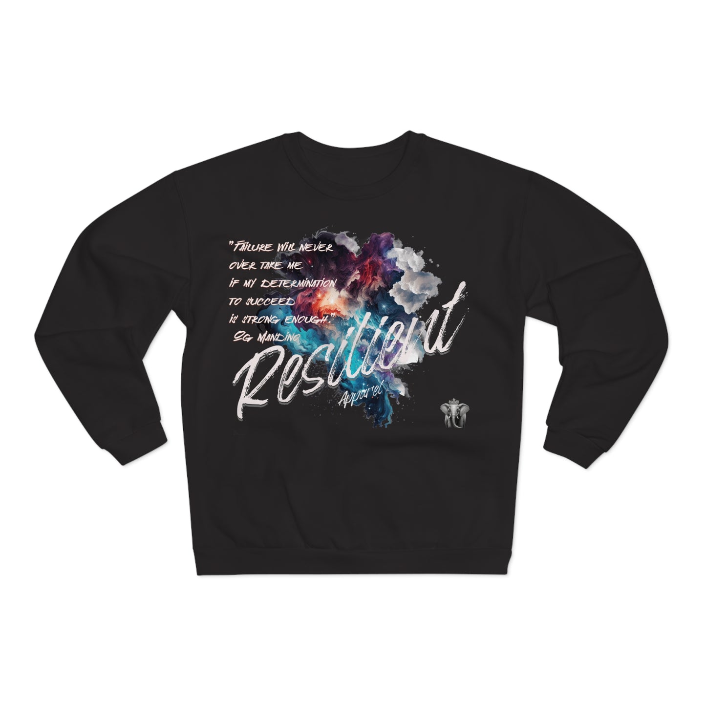 Resilient apparel design #2 Unisex Crew Neck Sweatshirt