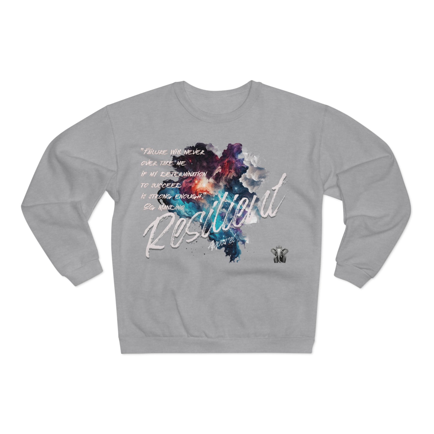 Resilient apparel design #2 Unisex Crew Neck Sweatshirt