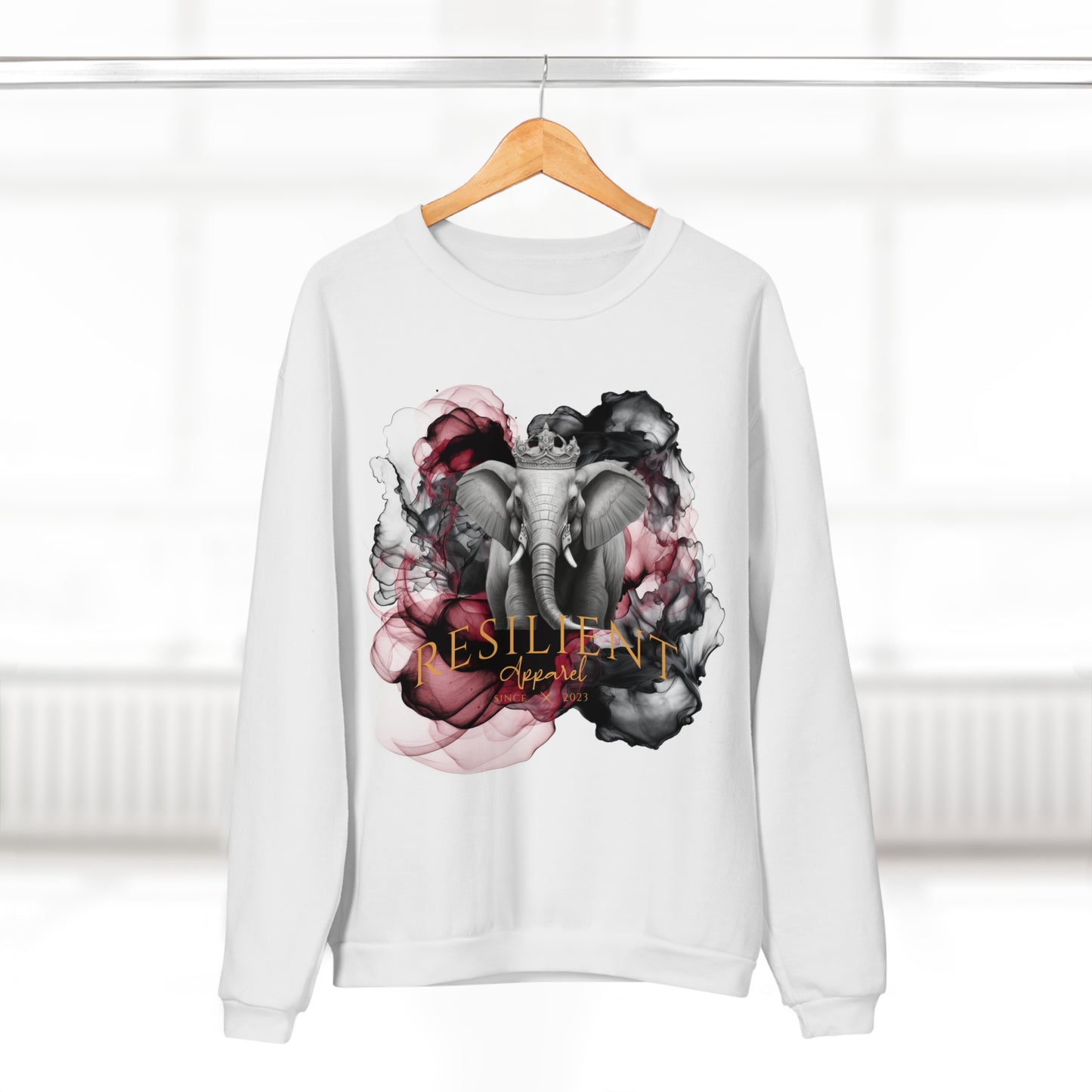 Resilient apparel design #1 Unisex Crew Neck Sweatshirt