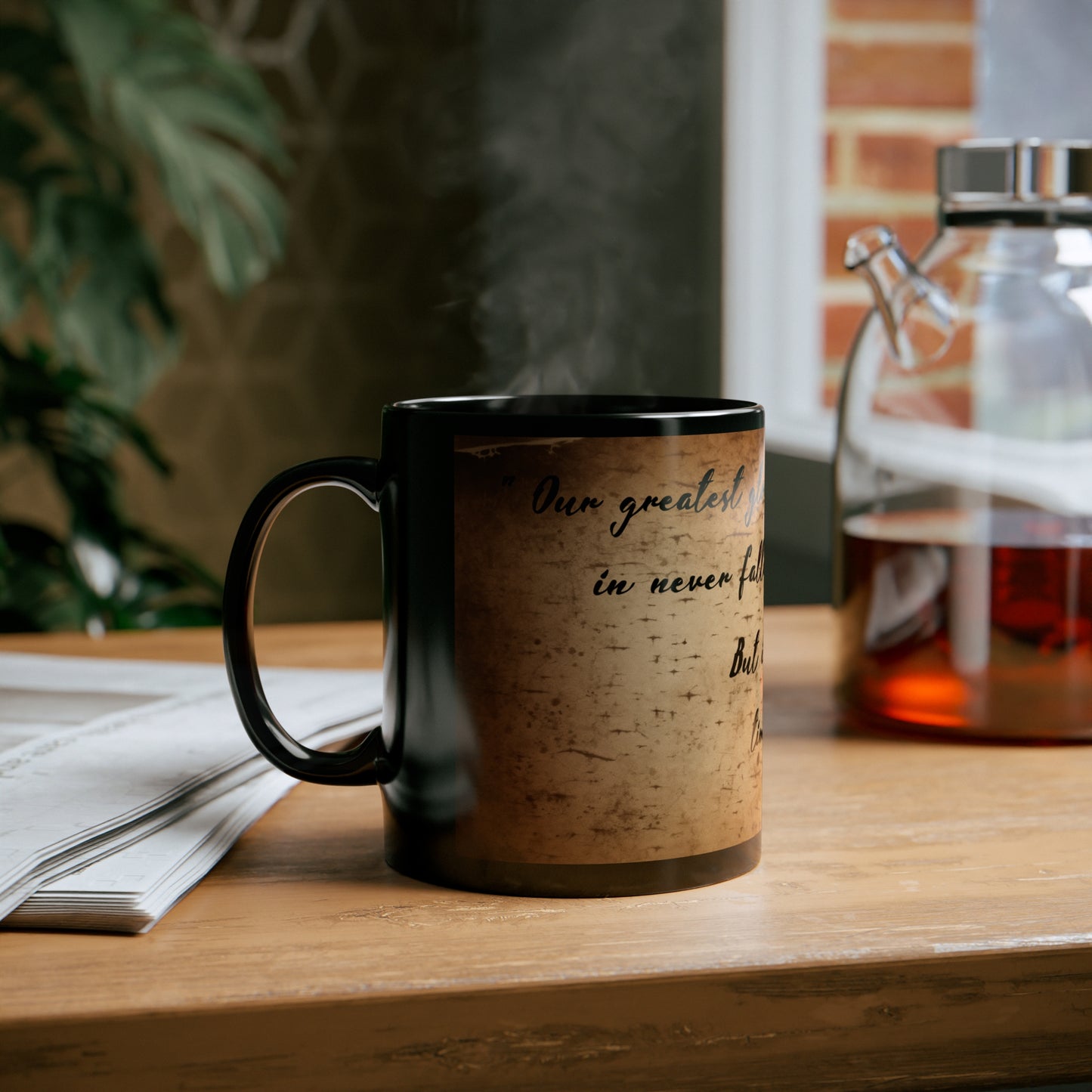 11oz Black Mug