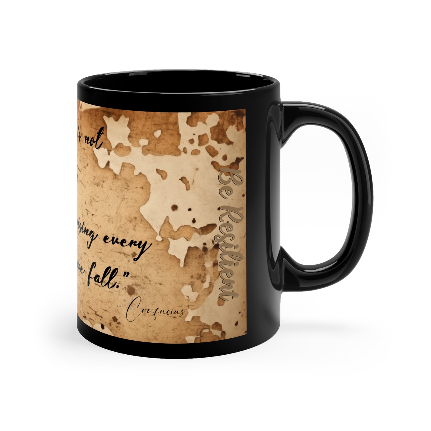 11oz Black Mug
