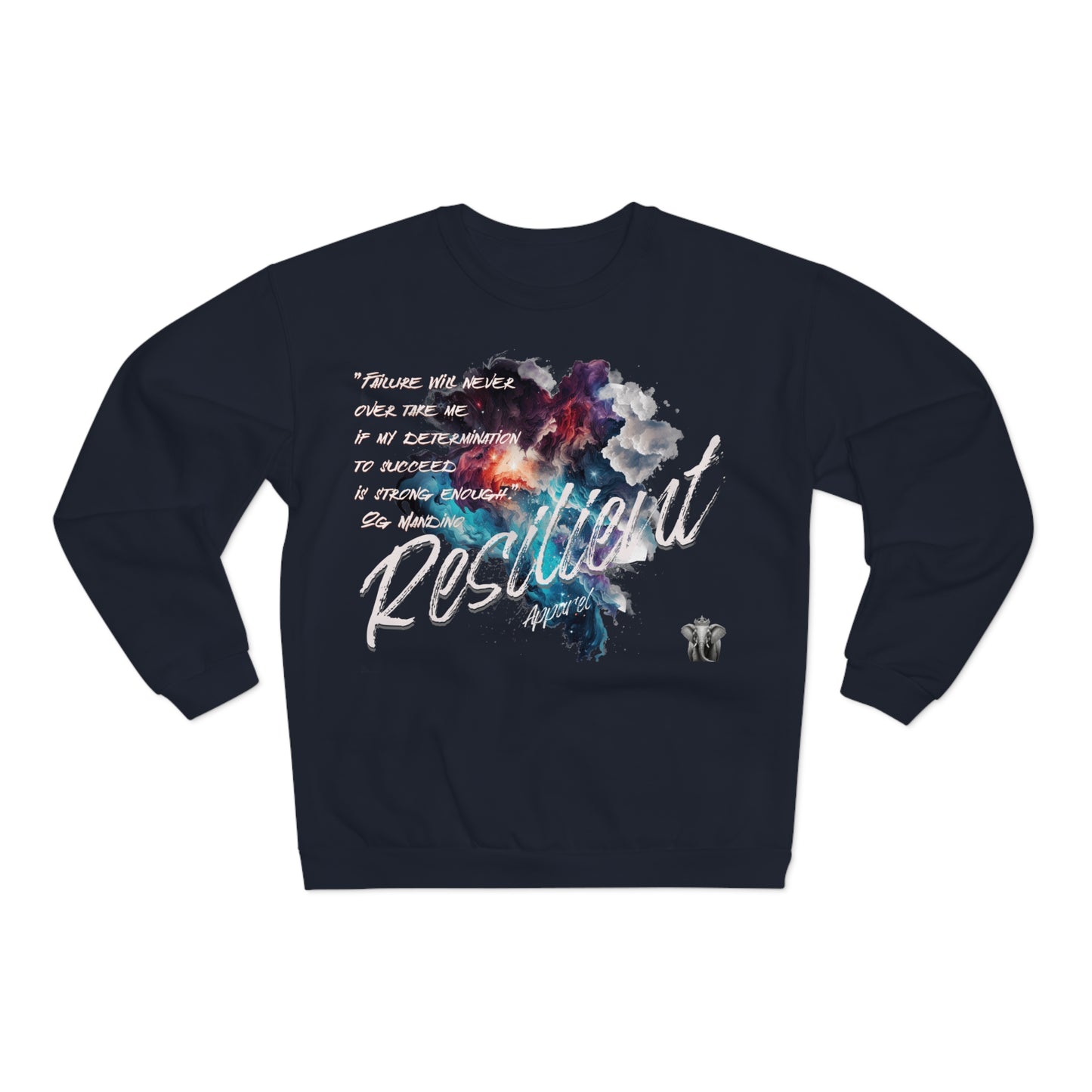 Resilient apparel design #2 Unisex Crew Neck Sweatshirt