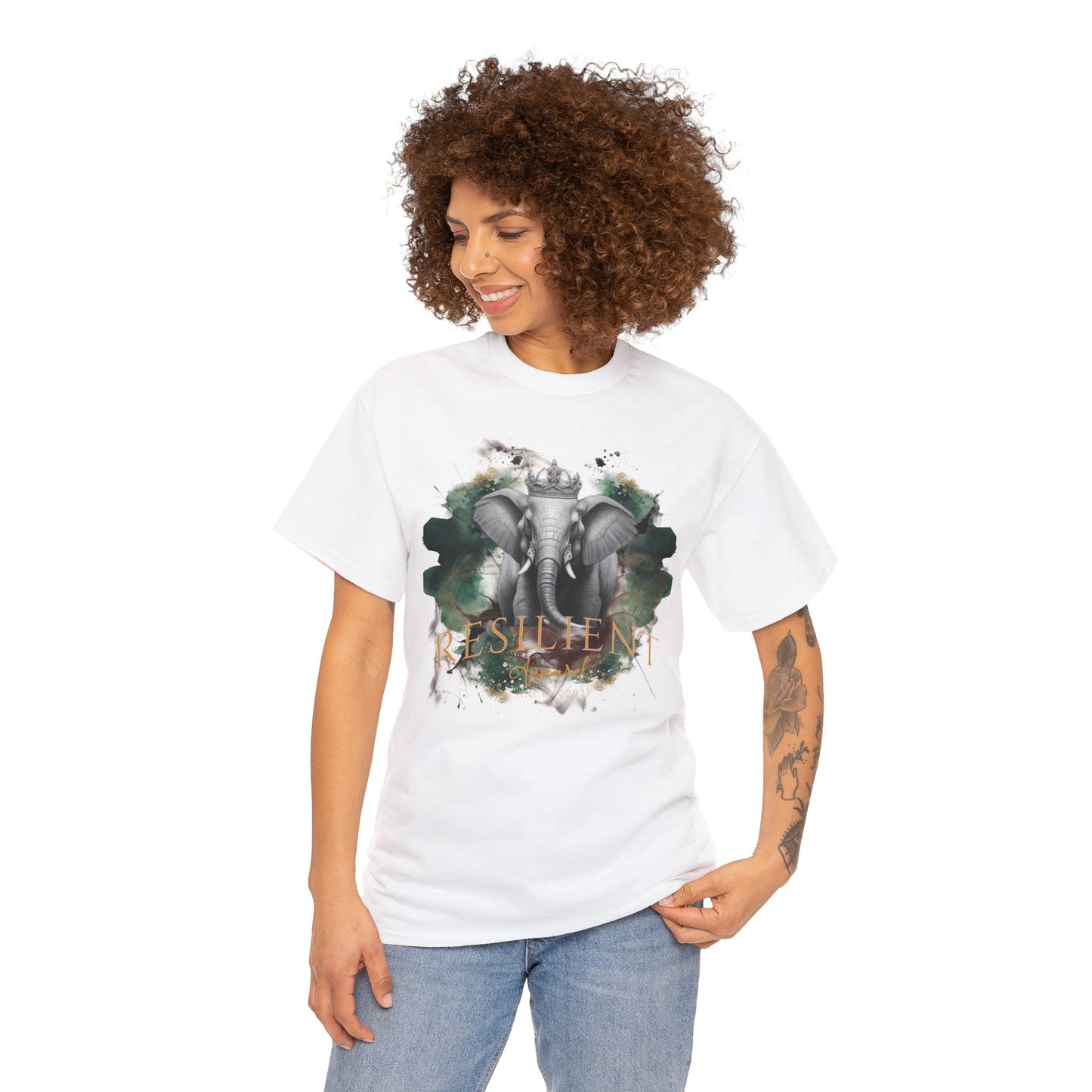 Resilient apparel Unisex Heavy Cotton Tee