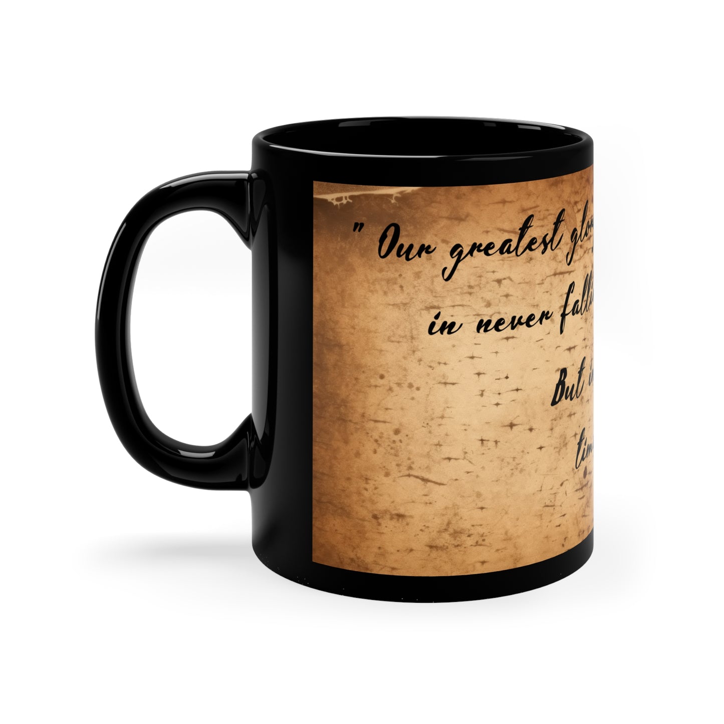 11oz Black Mug