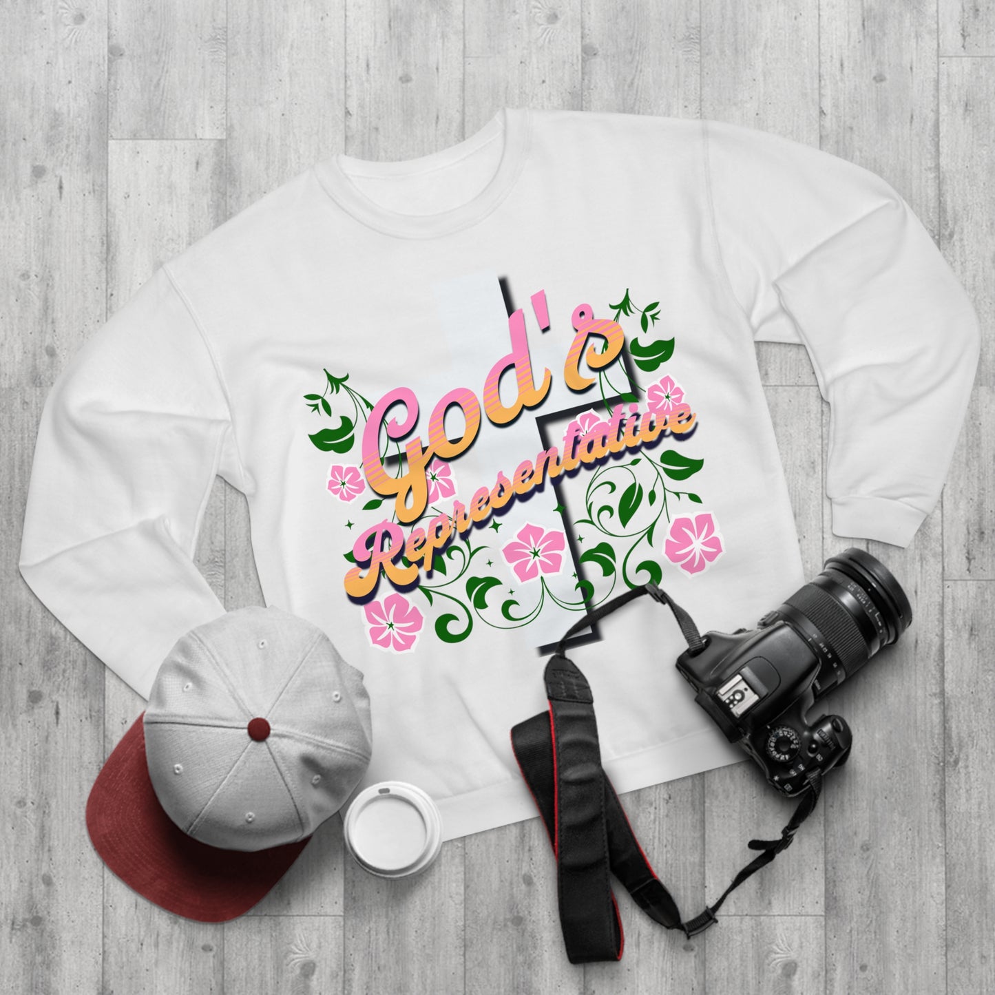 God Representative Unisex Crew Neck Sweatshirt